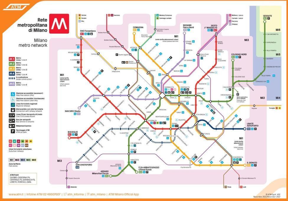 Апартаменты Monolocale Metro M3 Affori Милан Экстерьер фото